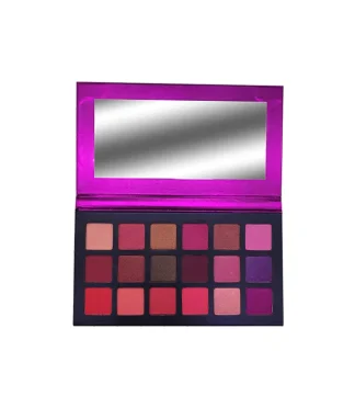 18-Color Square Eyeshadow Palette - Matte & Shimmer Eye Makeup Kit
