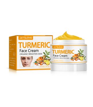 Jaysuing Turmeric Face Cream - Firming & Hydrating Daily Moisturizer