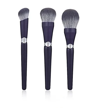 Portable Soft Makeup Brush Set - Face Powder & Blending Brush Kit